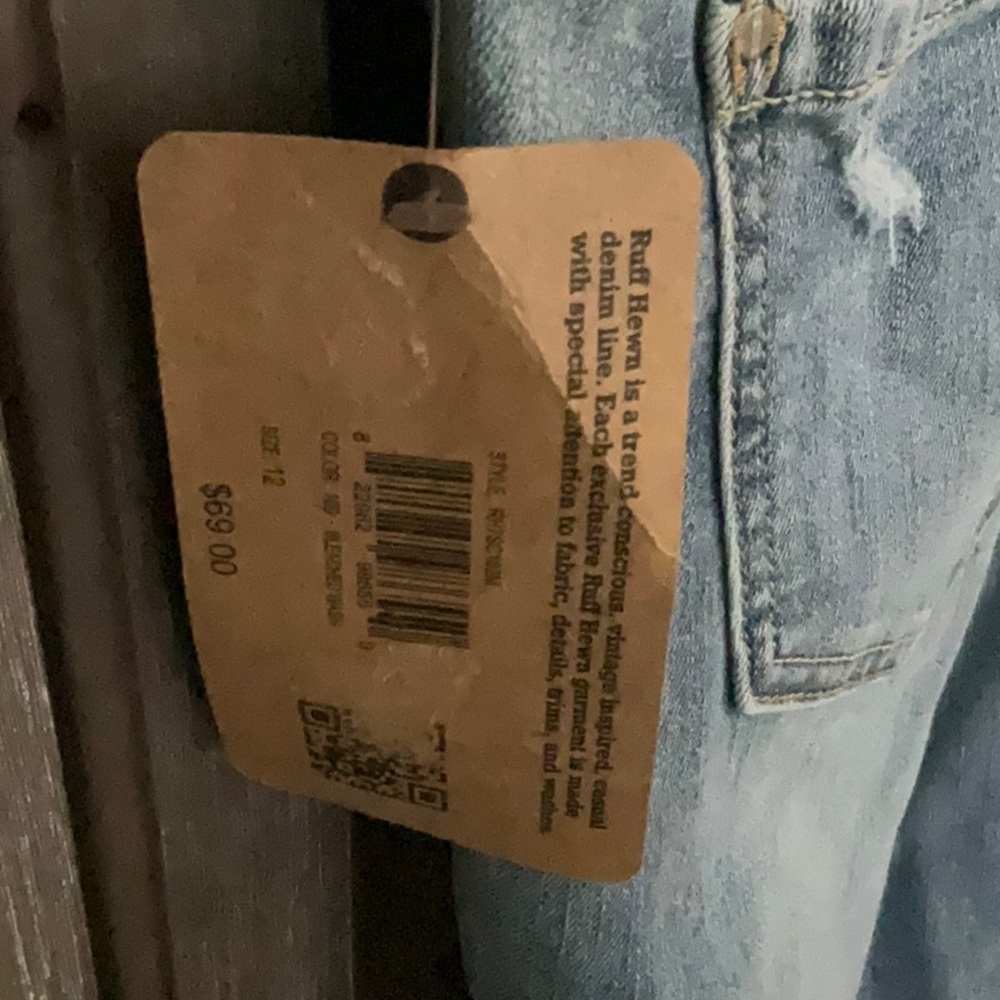NWT Ruff Hewn Jeans - Picture 6 of 10